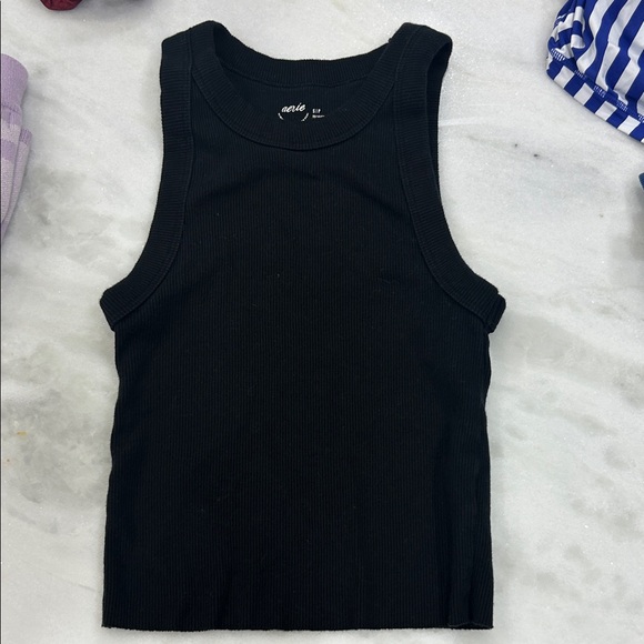 aerie Tops - Aerie Classic Black Tank Top